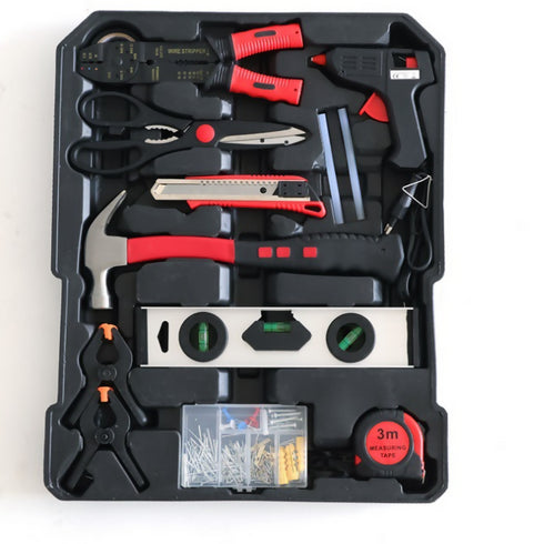 187 Pcs Auto Repair Household Tool Set Tool Box .